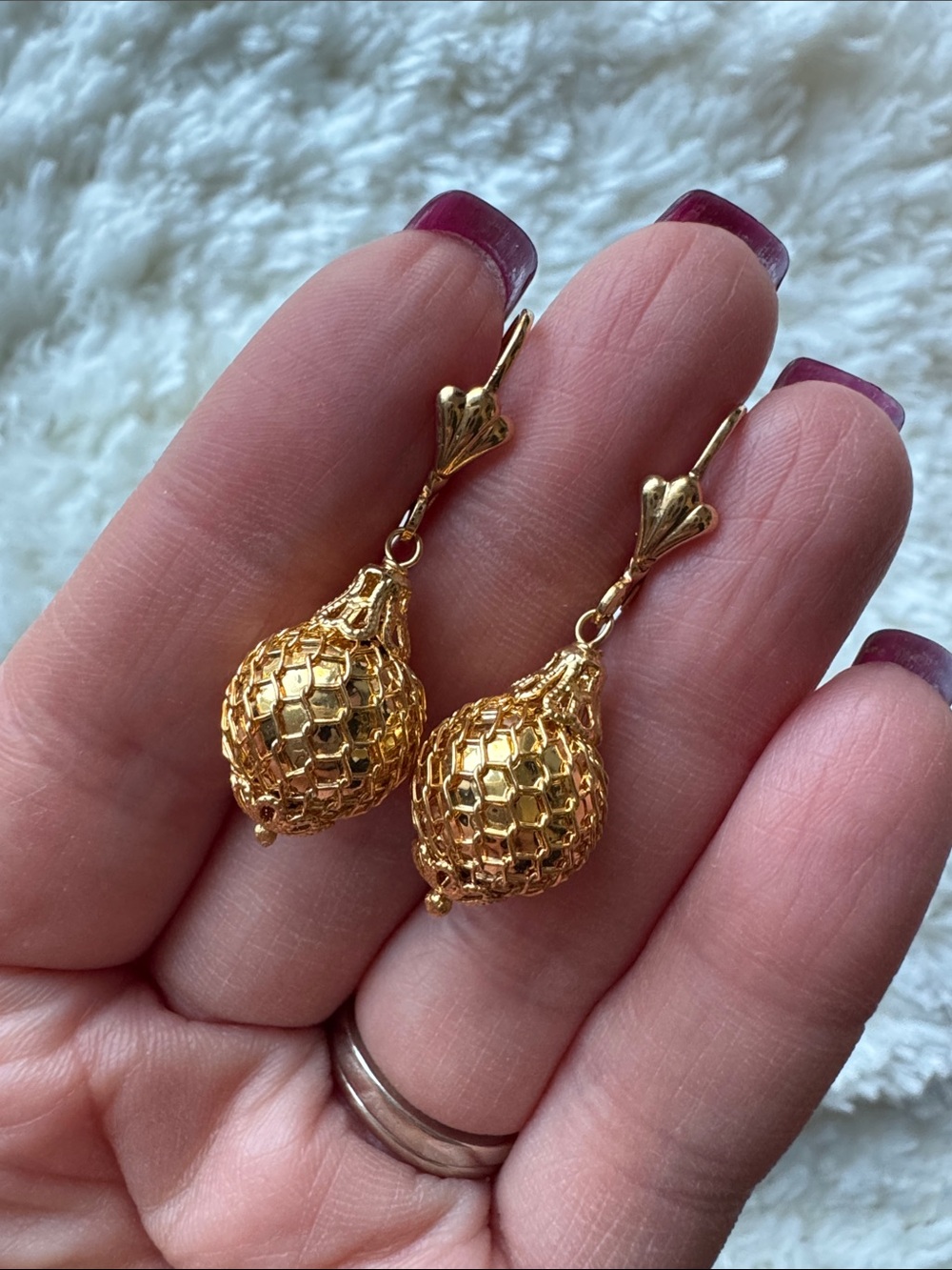 Gold Plated Leverbacks